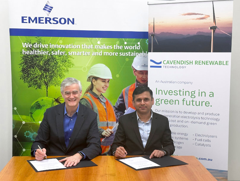 Emerson and Cavendish Renewable Technology to Drive Innovation in Hydrogen Applications